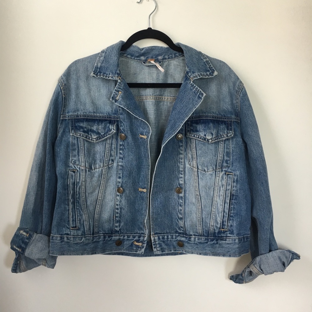 Free people denim jacket